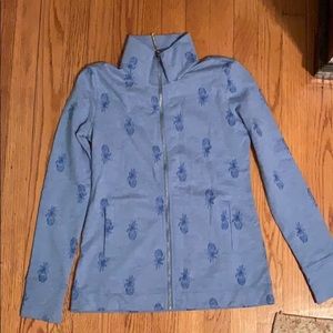 NWT! Lilly Pulitzer pineapple zip up